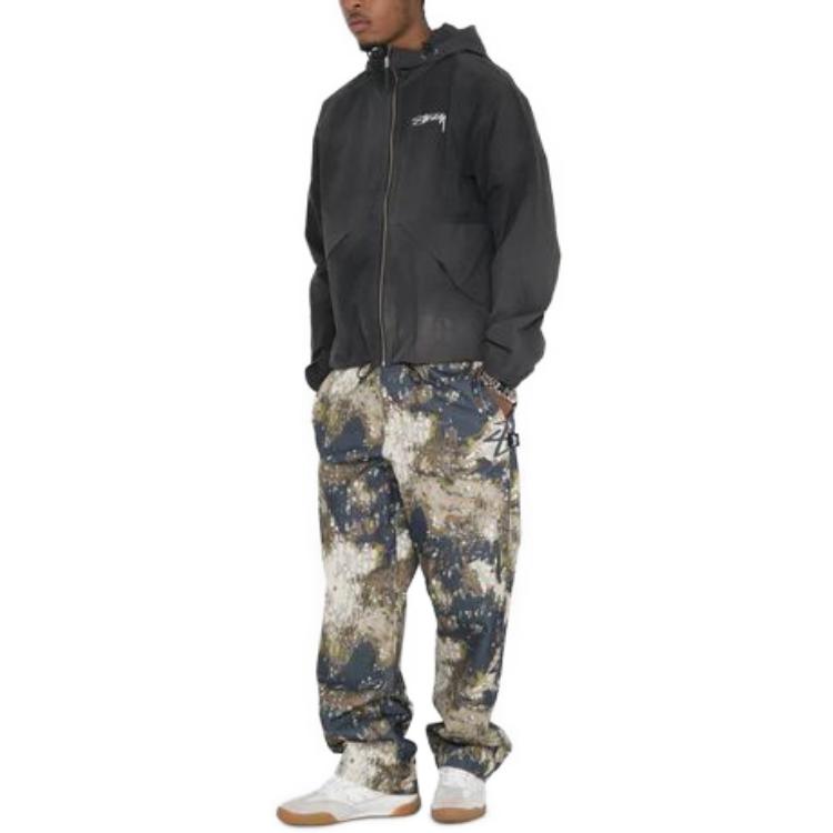 Details for Pantalones Playa Stüssy SS23 Veil Camo Vintage Fit Suelto Unisex Denim Beige. 116621