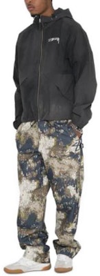Pantalones Playa Stüssy SS23 Veil Camo Vintage Fit Suelto Unisex Denim Beige. 116621 Details for Pantalones Playa Stüssy SS23 Veil Camo Vintage Fit Suelto Unisex Denim Beige. 116621