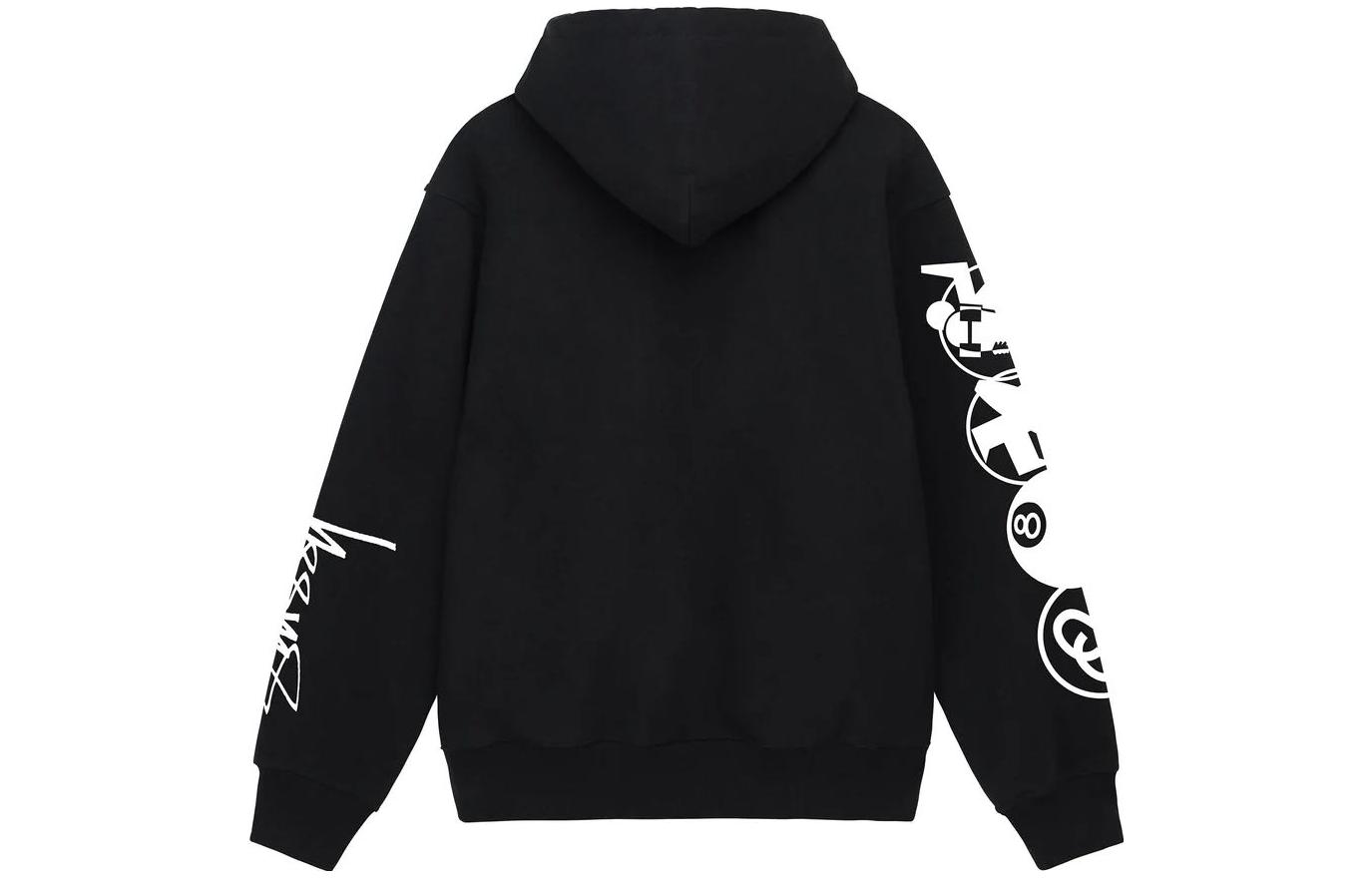 Stüssy Stussy SS23 Vintage Logo Print Drawstring Hoodie Unisex Streetwear. 1924888 圖 3