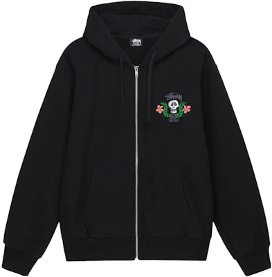 Stüssy SS23 复古骷髅花卉拉链连帽衫 男女夏季系列. 1974904 Lookbook Stüssy SS23 复古骷髅花卉拉链连帽衫 男女夏季系列. 1974904