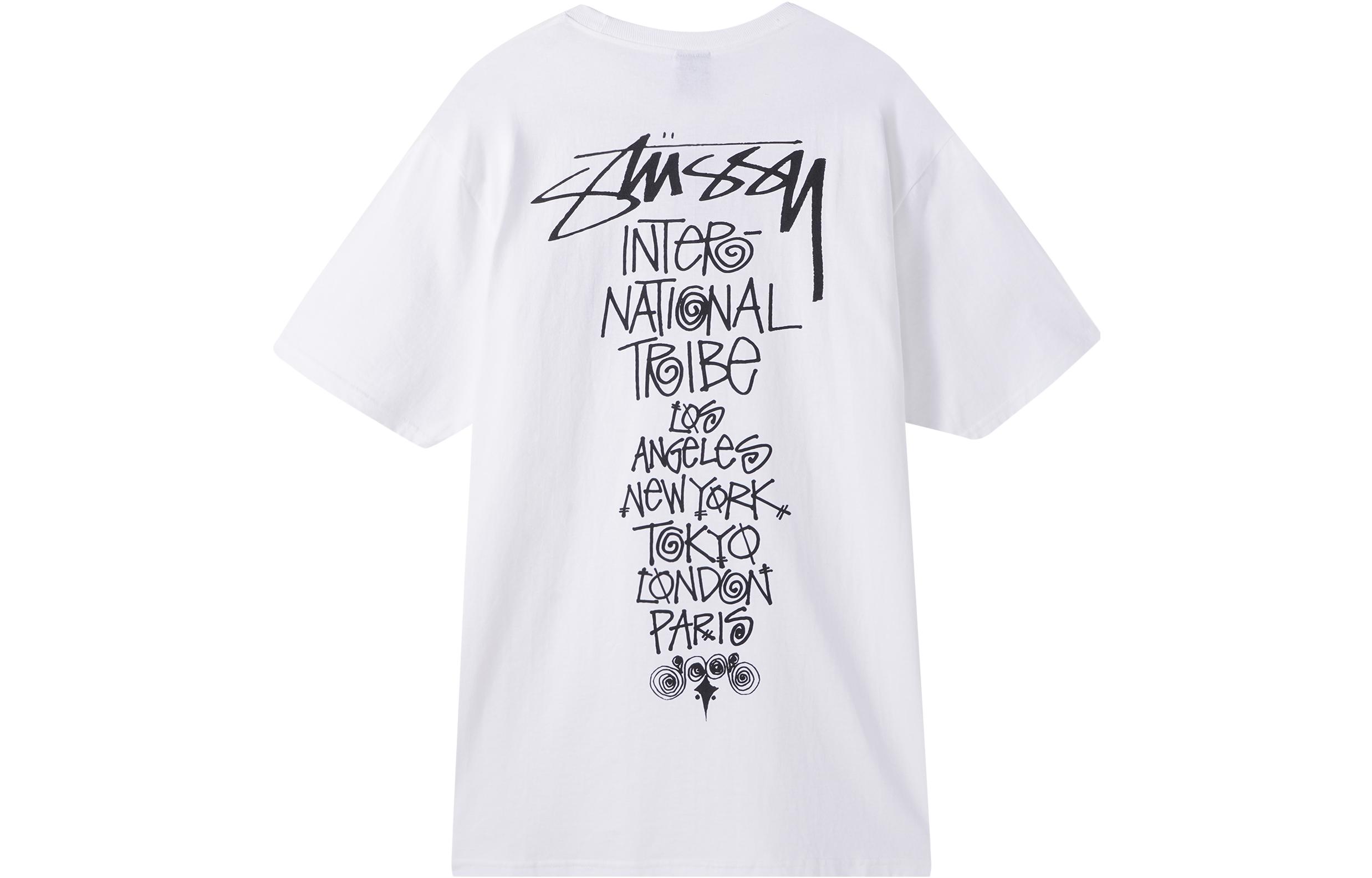 Stüssy Stussy SS23 World Tour City Graphic Print Unisex Vintage Crewneck T-Shirt. 1904984