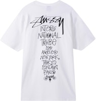 Stüssy Stussy SS23 World Tour City Graphic Print Unisex Vintage Crewneck T-Shirt. 1904984 Stüssy Stussy SS23 World Tour City Graphic Print Unisex Vintage Crewneck T-Shirt. 1904984