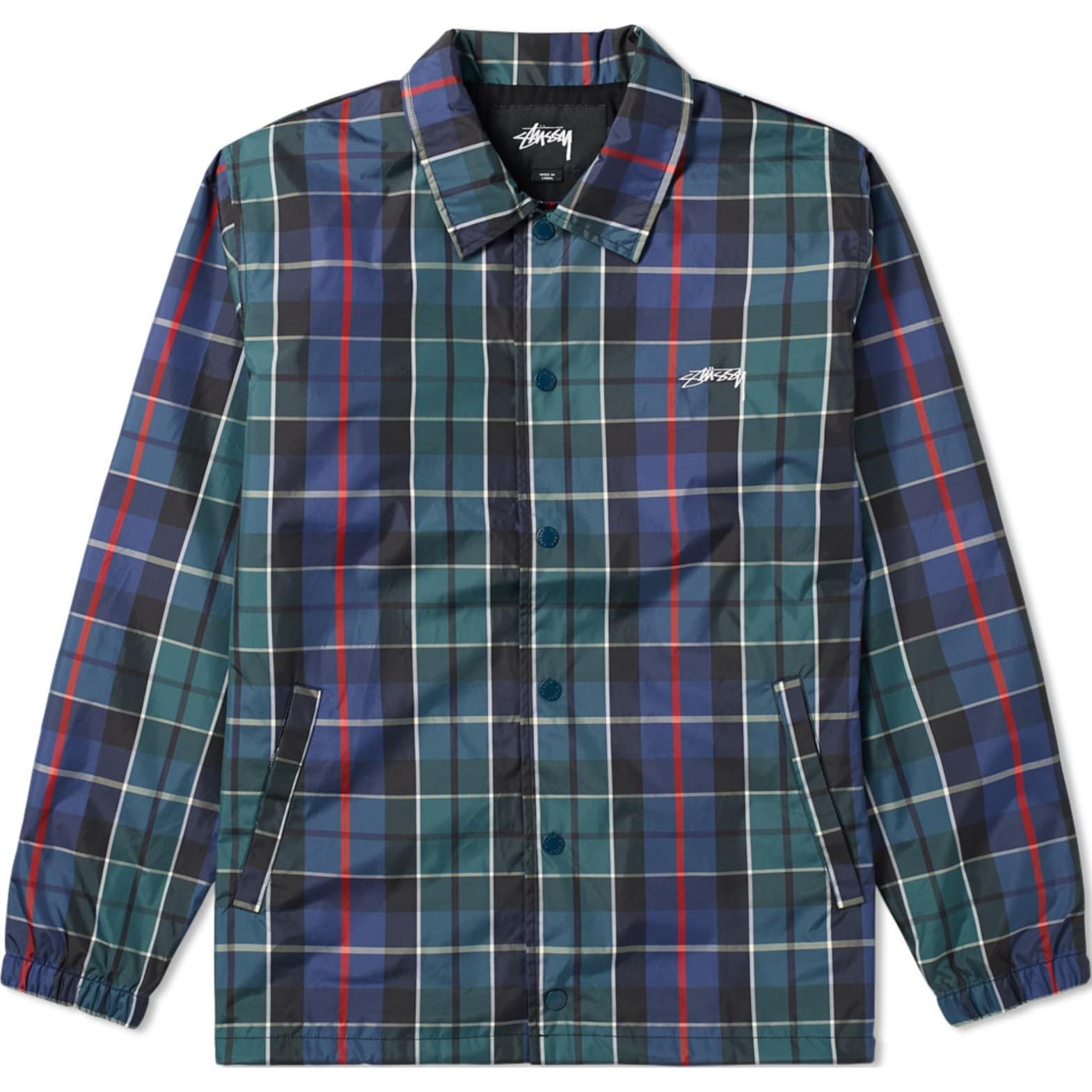 Stüssy Stussy SS24  Embroidered Button-Up Retro Jacket with Pockets and Collar. 115353 圖 2