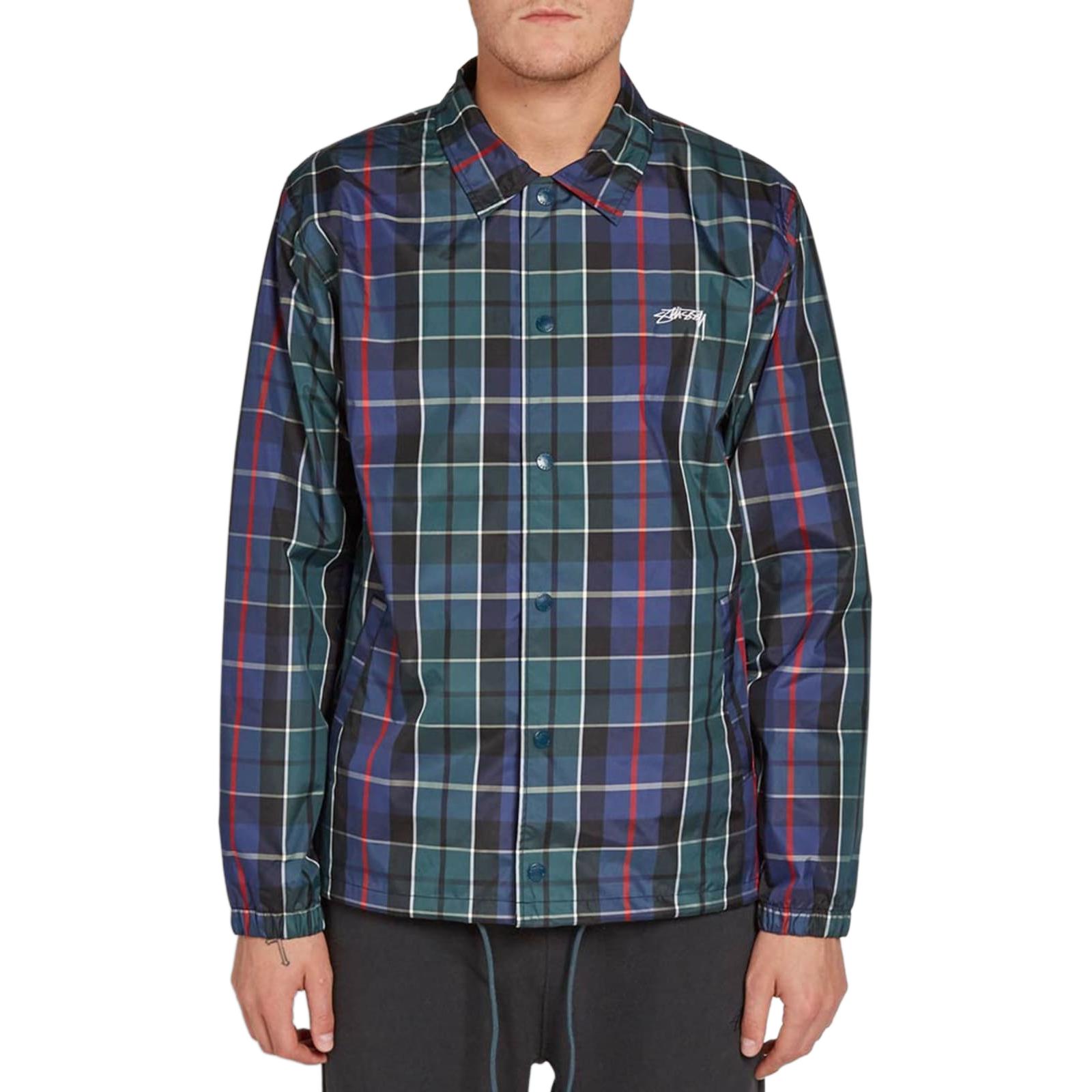 Stüssy Stussy SS24  Embroidered Button-Up Retro Jacket with Pockets and Collar. 115353 圖 4