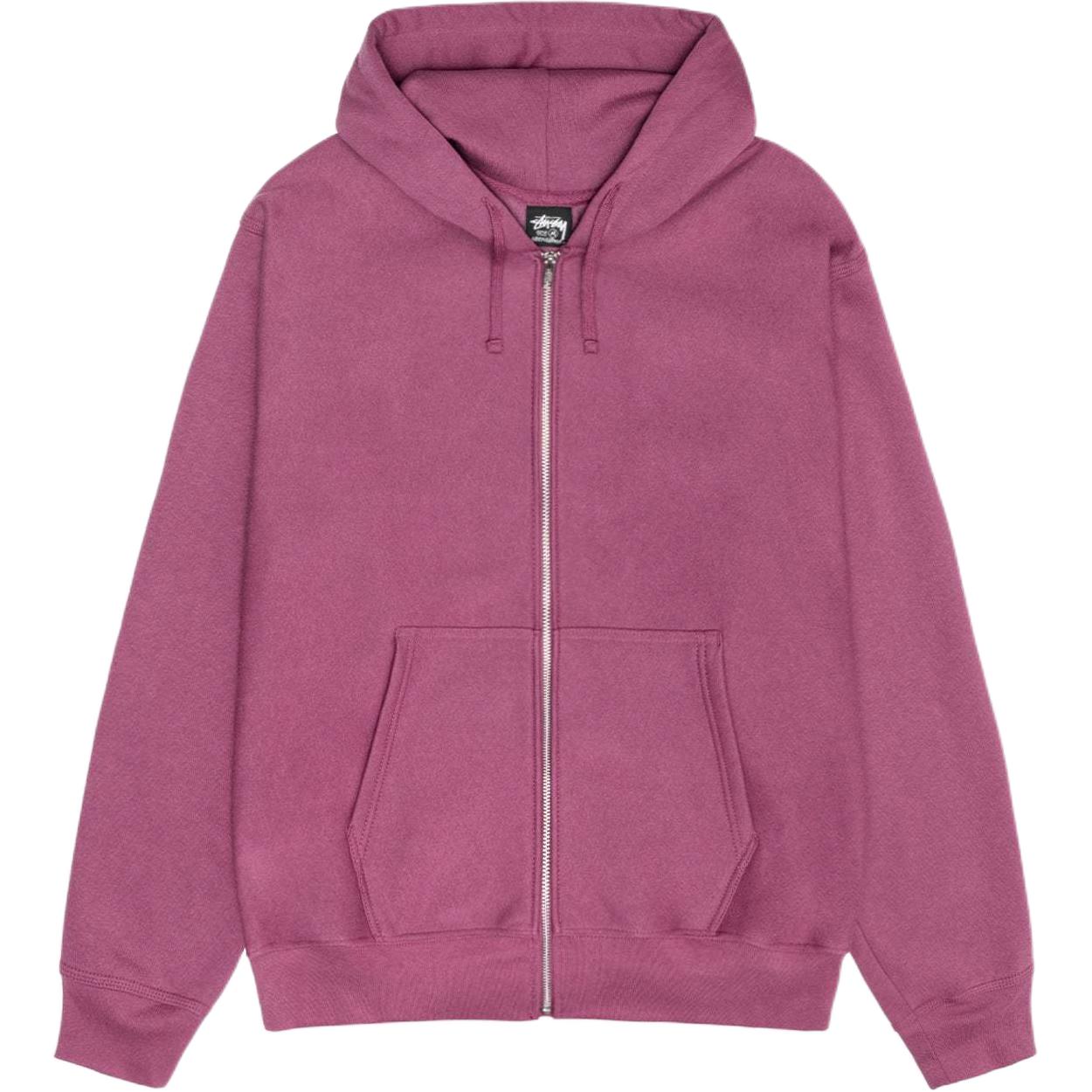 Stüssy Stussy SS24 Beach Roots Zip Hoodie Retro Fleece Unisex Pullover. 1975072 圖 5