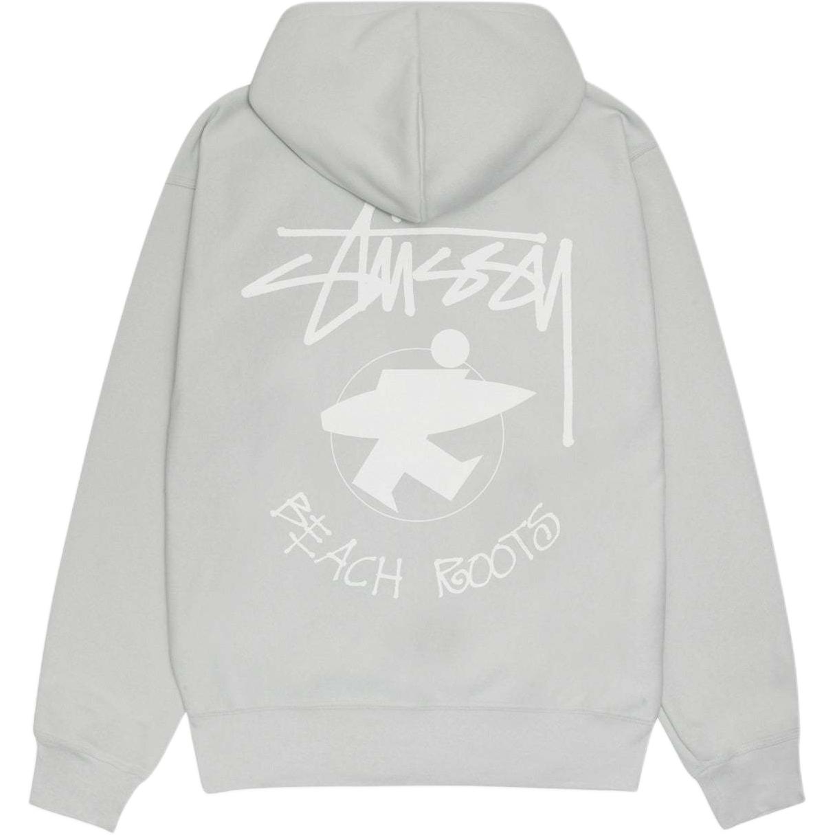 Stüssy Stussy SS24 Beach Roots Zip Hoodie Retro Fleece Unisex Pullover. 1975072 圖 7