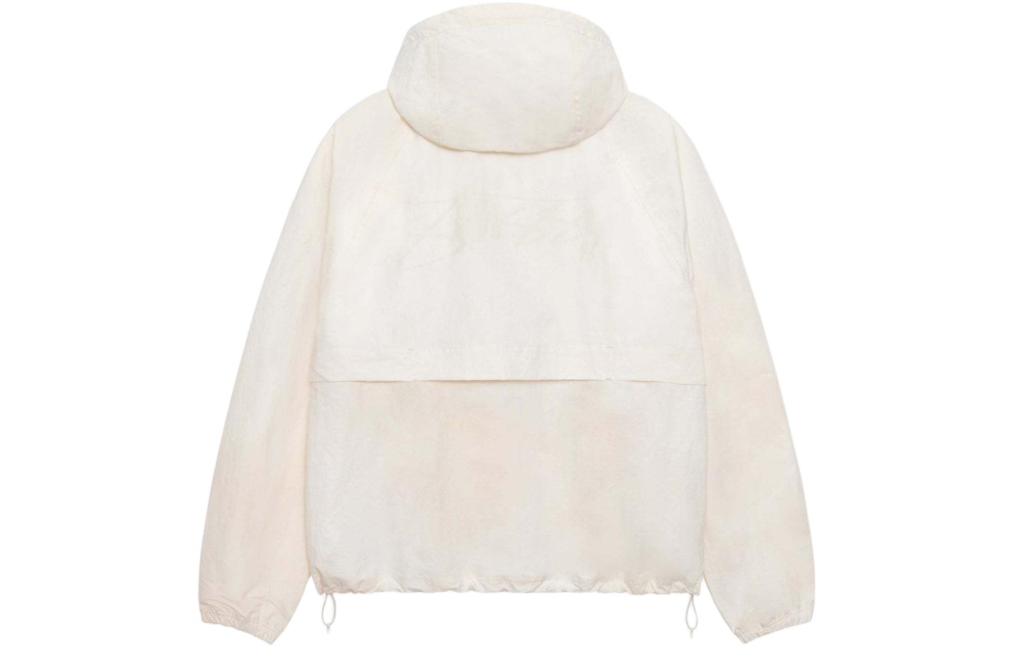 Lookbook Stüssy SS24海滩贝壳波纹染复古拉链连帽外套男女同款. 115745