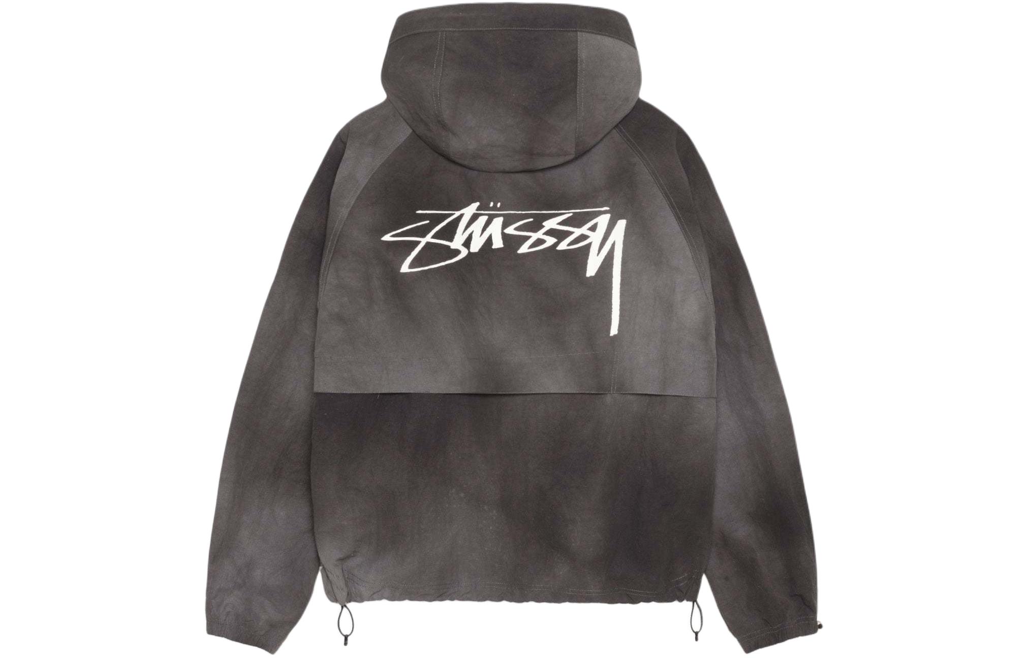 Cheap Stüssy SS24海滩贝壳波纹染复古拉链连帽外套男女同款. 115745