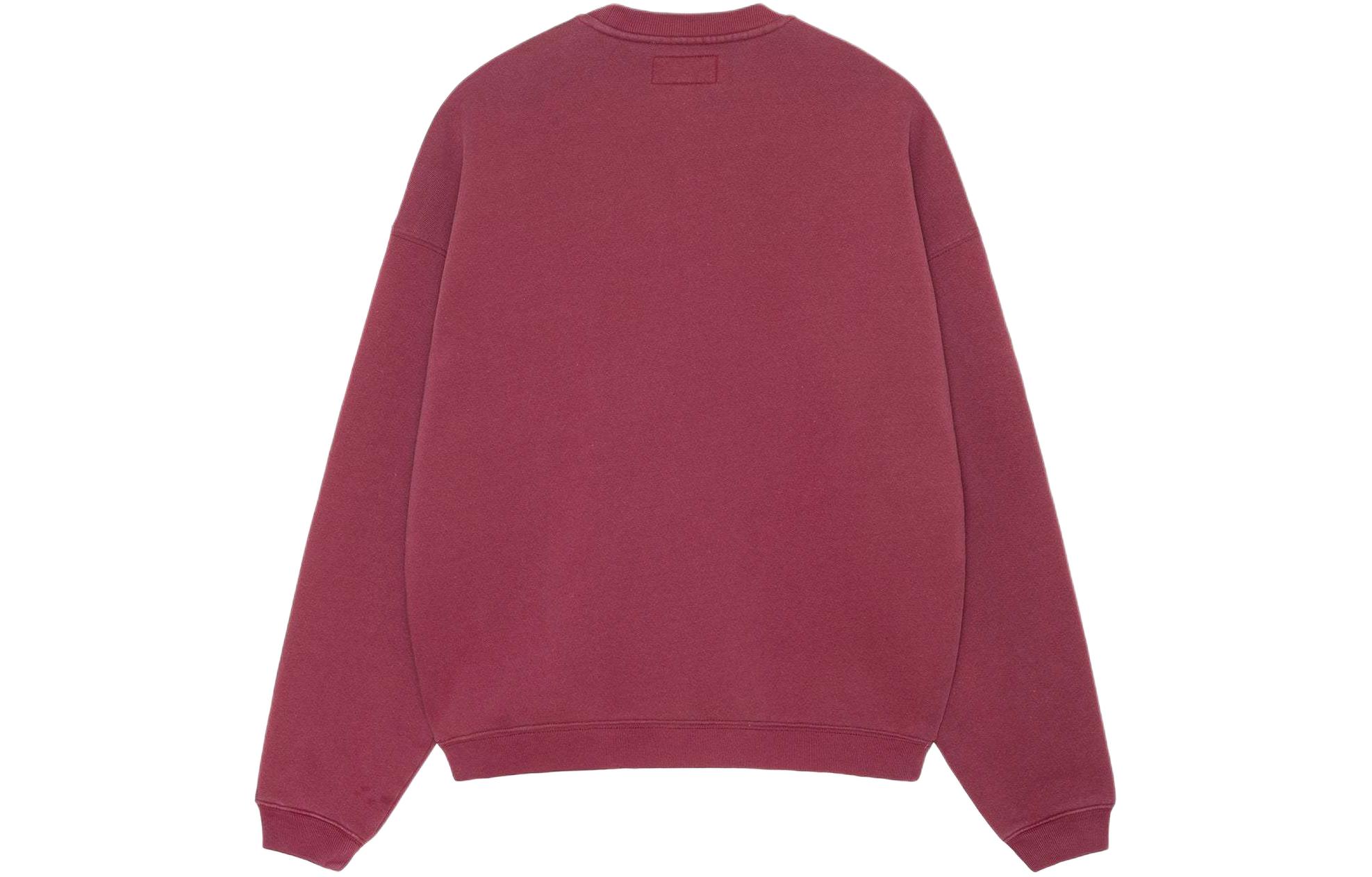 Stüssy Stussy SS24 Big Crackle Logo Embroidered Oversized Retro Crewneck Sweatshirt Unisex 118537 圖 3