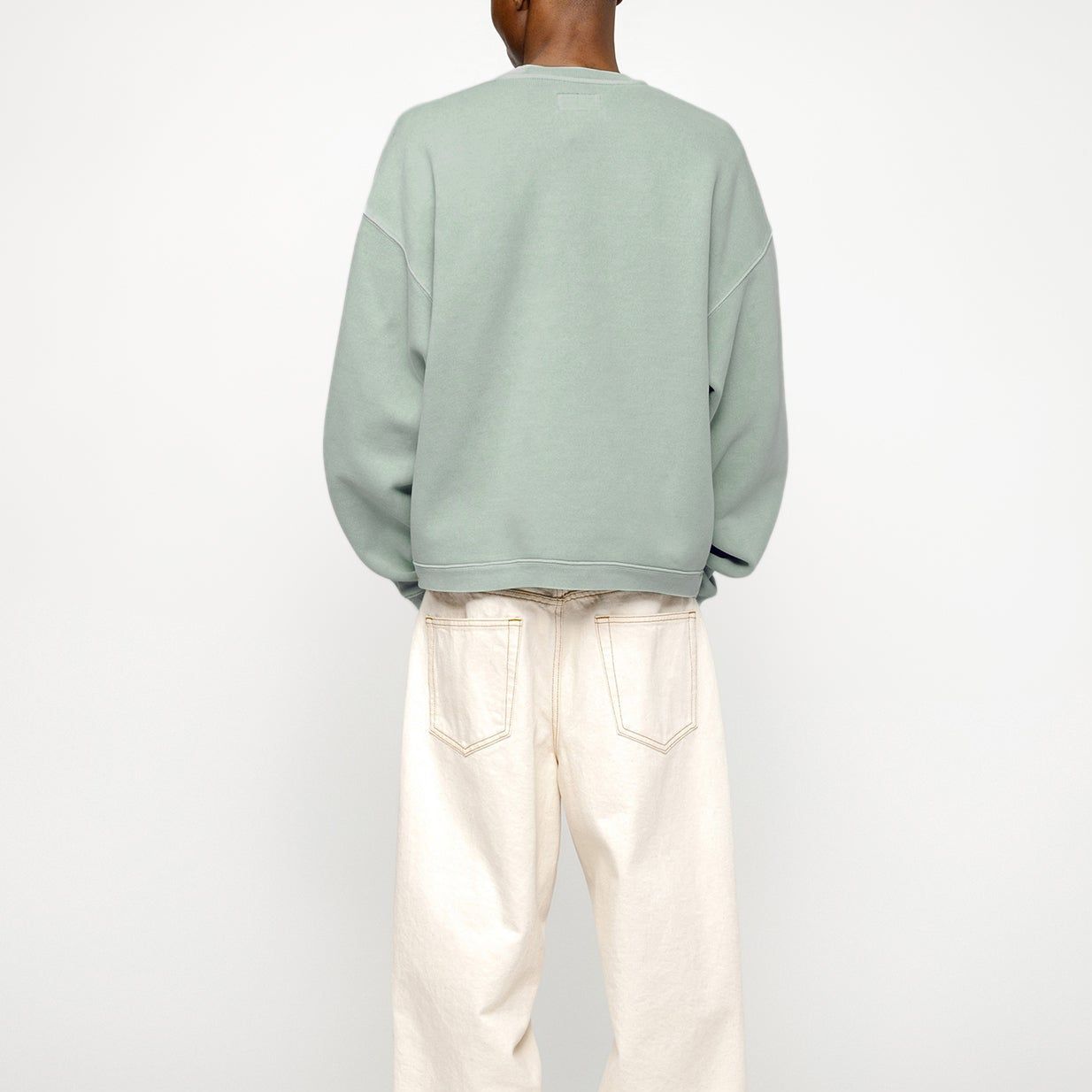 Stüssy Stussy SS24 Big Crackle Logo Embroidered Oversized Retro Crewneck Sweatshirt Unisex 118537 圖 10