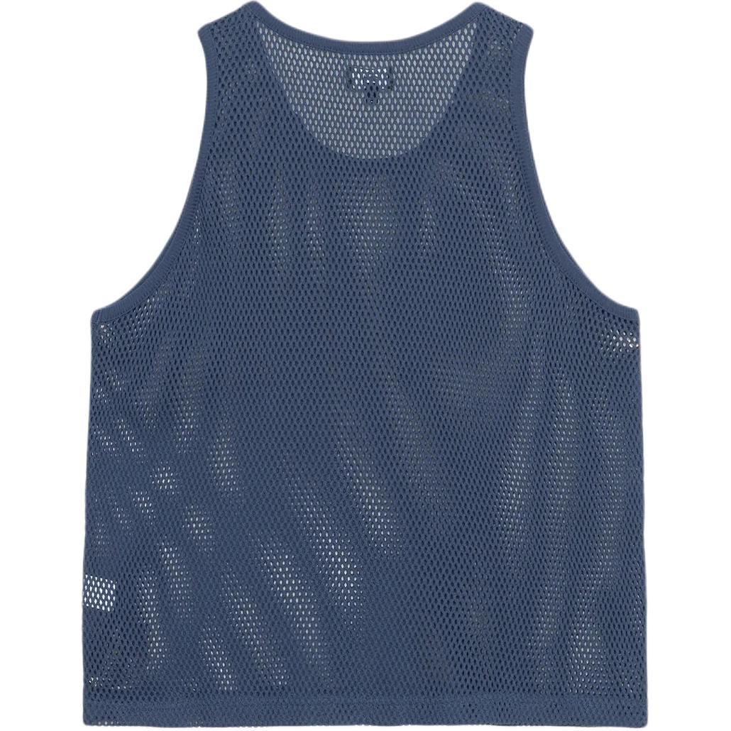 Stüssy Stussy SS24 Big Mesh Tank Retro Unisex Vest - Summer Loose Fit Ribbed Design 1140349 圖 14