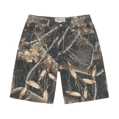 Stüssy Stussy SS24 BIG OL 5-Pocket Elastic Waist Relaxed Retro Shorts Black Unisex SUSSP0112323M