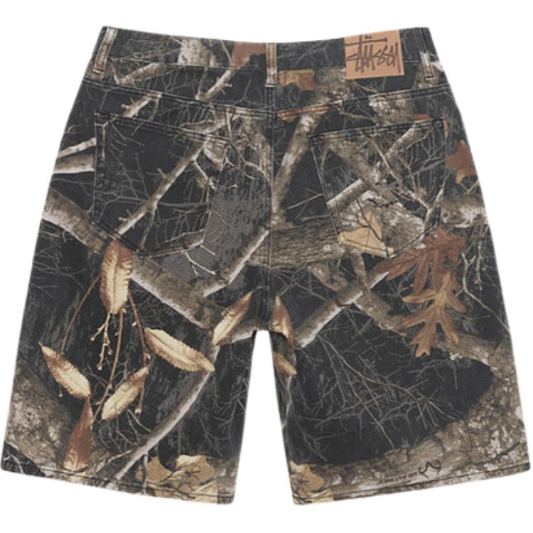 Lookbook Stüssy Stussy SS24 BIG OL 5-Pocket Elastic Waist Relaxed Retro Shorts Black Unisex SUSSP0112323M