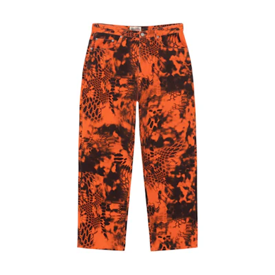 Stüssy Stussy SS24 Big Ol' Jean Kryptek Camo Relaxed Tapered Vintage Unisex Jeans. 116656