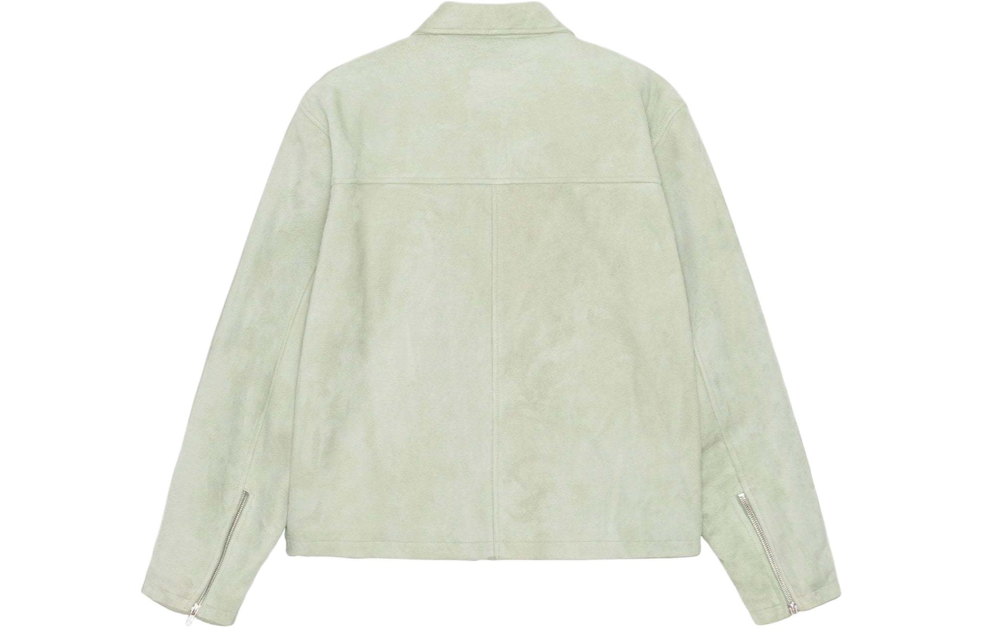 Stüssy Stussy SS24 Bing Suede Jacquard Logo Embroidered Retro Jacket Unisex. 115754 圖 3