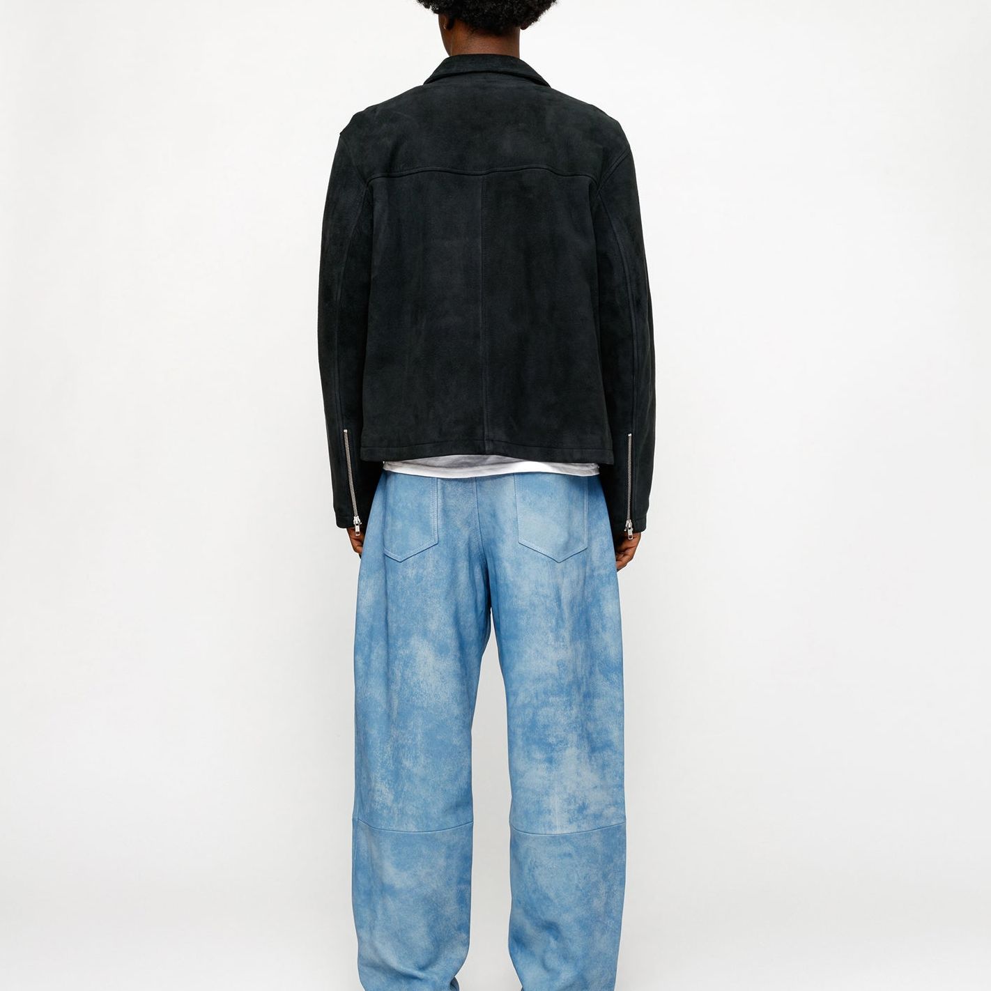 Stüssy Stussy SS24 Bing Suede Jacquard Logo Embroidered Retro Jacket Unisex. 115754 圖 10