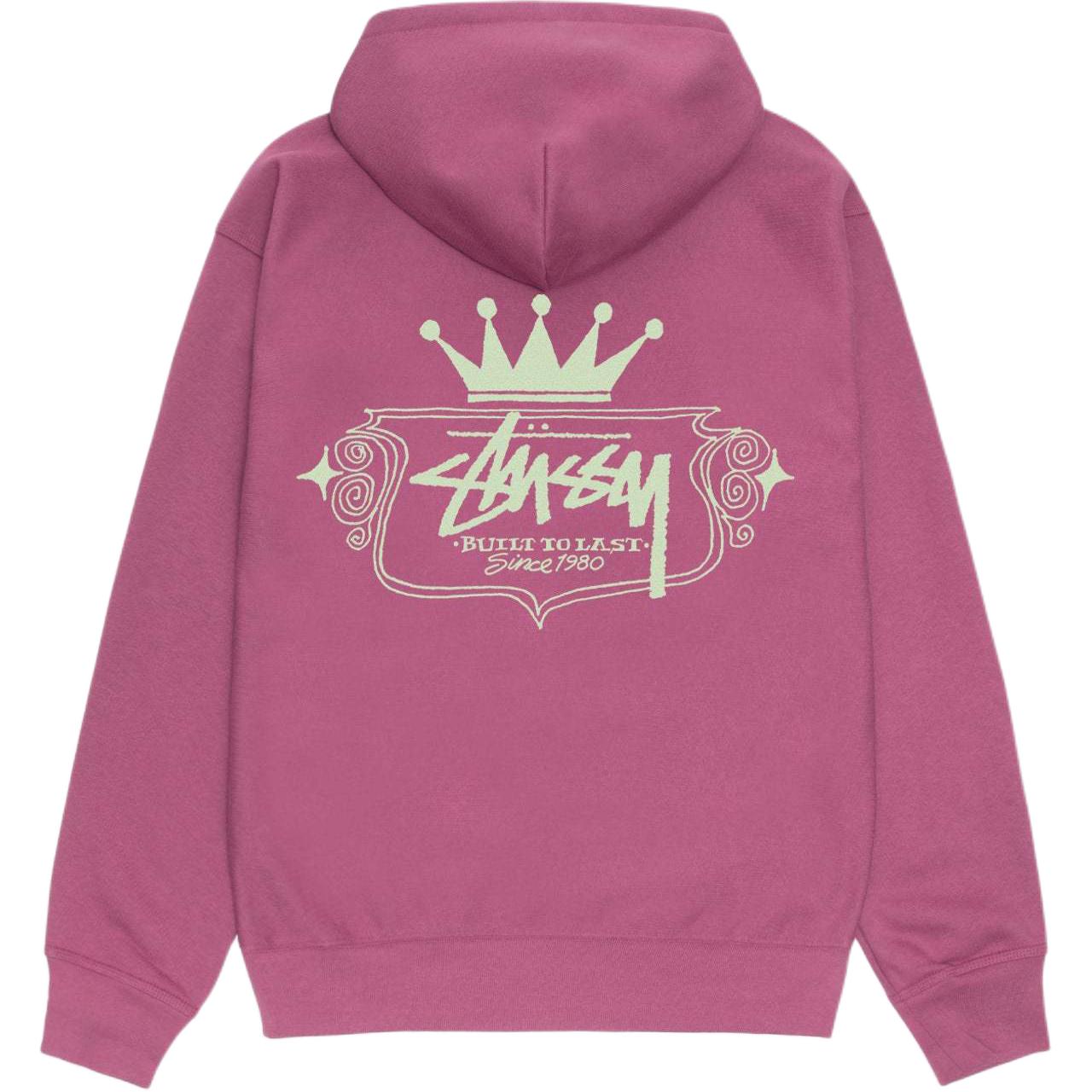 Stüssy Stussy SS24 Built to Last Zip Hoodie Unisex Vintage Style Fleece Sweatshirt. 1975028 圖 3