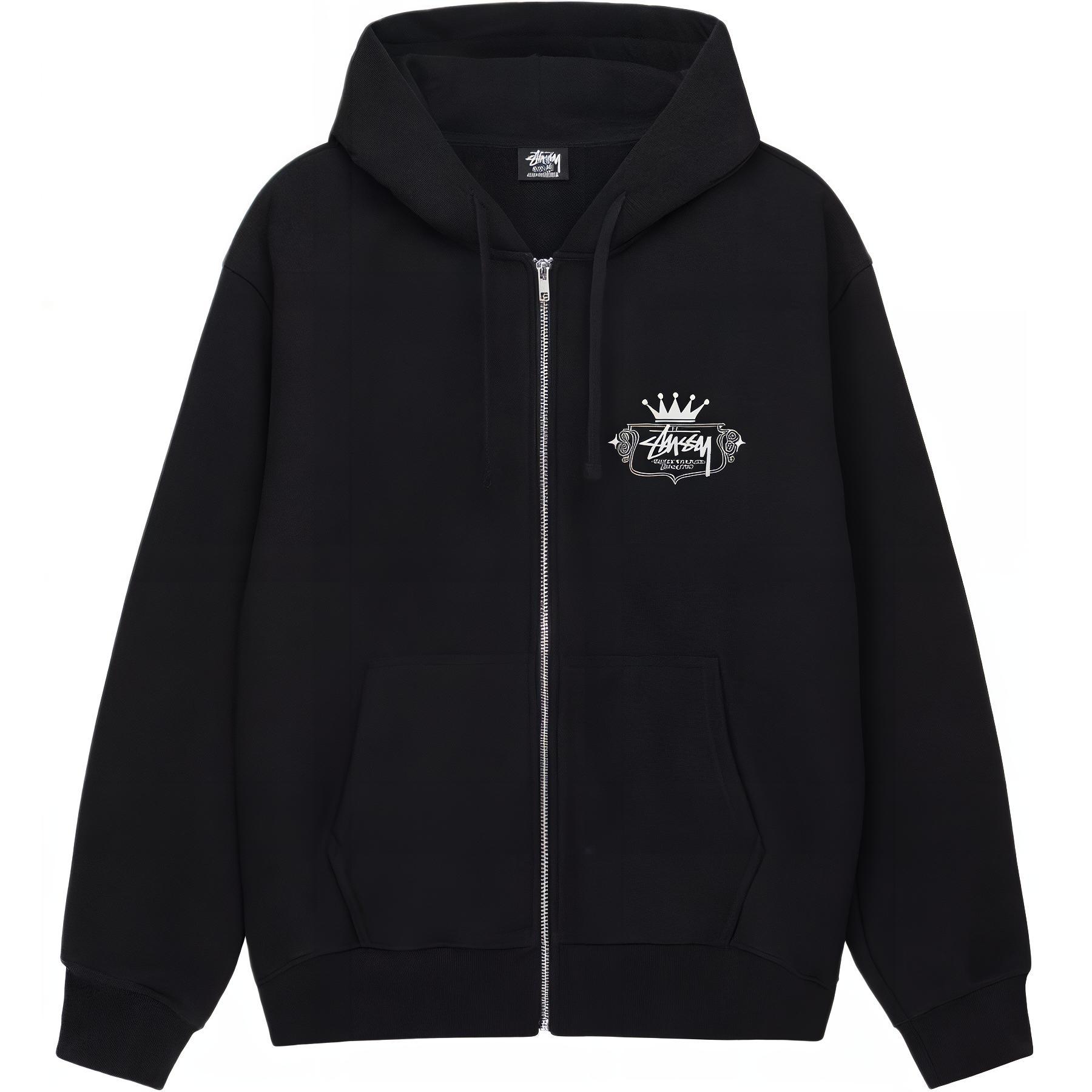 Stüssy Stussy SS24 Built to Last Zip Hoodie Unisex Vintage Style Fleece Sweatshirt. 1975028 圖 6