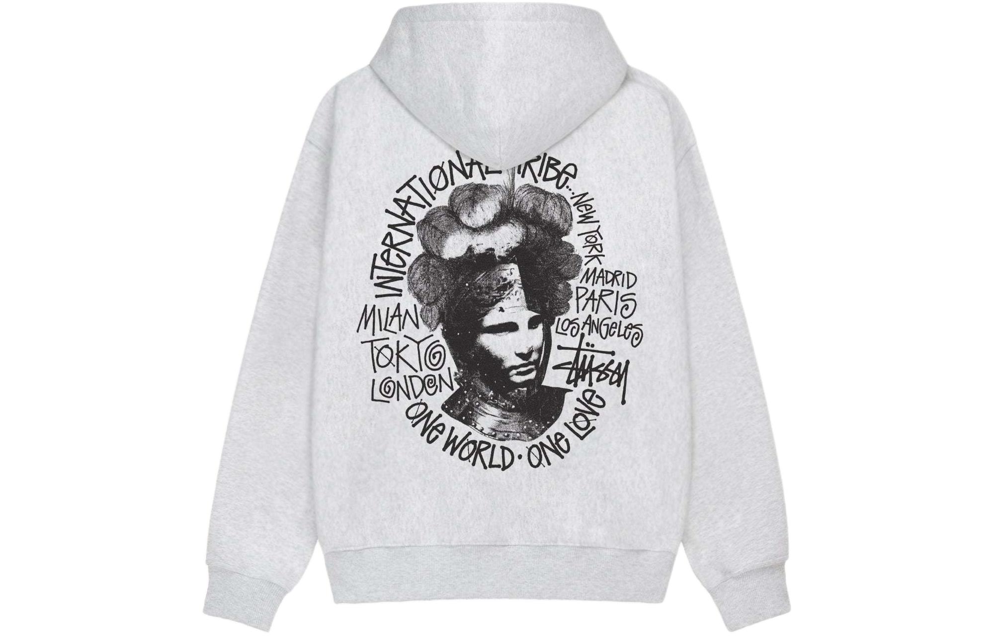 Stüssy Stussy SS24 Camelot Hoodie Graphic Print Fleece Vintage Unisex Streetwear. 1925005