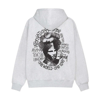 Stüssy Stussy SS24 Camelot Hoodie Graphic Print Fleece Vintage Unisex Streetwear. 1925005