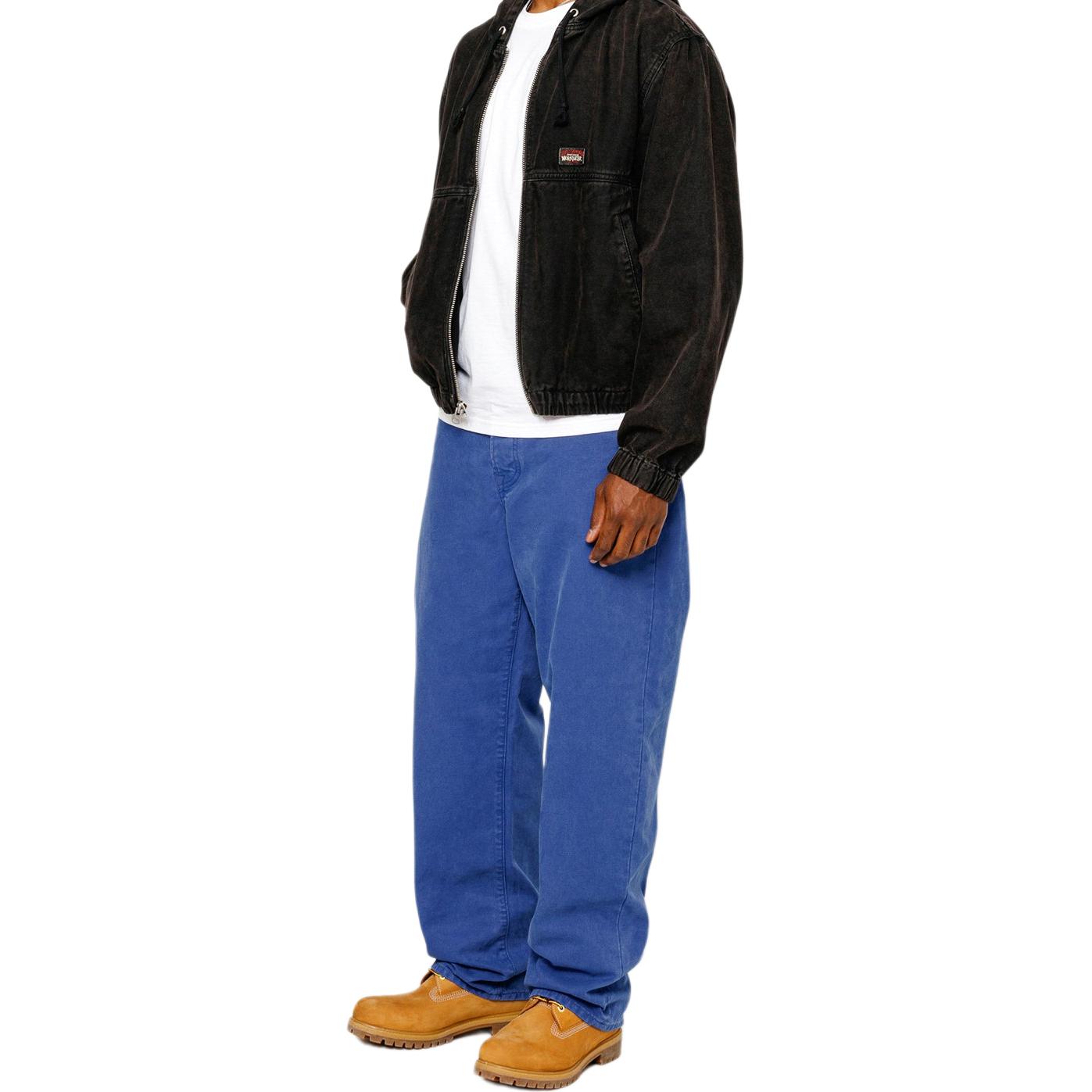 Sizing Stüssy Stussy SS24 Classic Washed Canvas Vintage Straight Jeans Unisex with Logo Patch. 116659