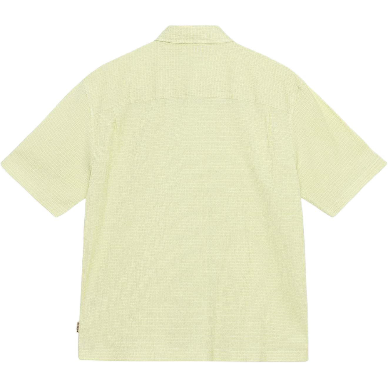 Lookbook Stüssy Stussy SS24 Crinkled Textured Relaxed Fit Short Sleeve Retro Shirt Unisex. 1110324