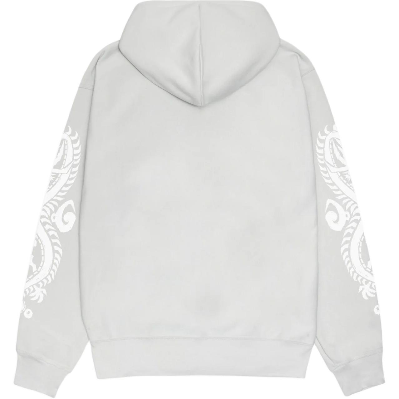 Stüssy Stussy SS24 Dragons Zip Hoodie Summer Retro Fleece Unisex Kangaroo Pocket Hoodie 1975031 圖 9