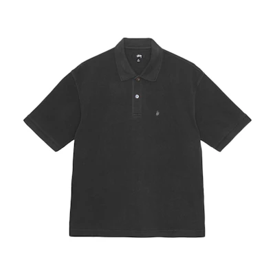 Stüssy Stussy SS24 Drop2 Embroidered Oversized Retro Short Sleeve Polo Shirt Unisex 1140339