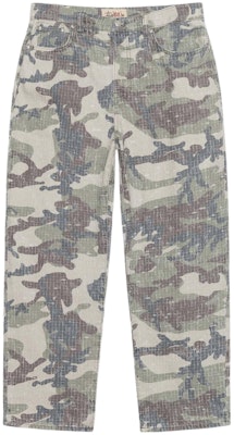 Stüssy Stussy SS24 Drop2 Washed Straight Jeans with Rivets and Embroidery Forest Camo Unisex. 116666 Order Stüssy Stussy SS24 Drop2 Washed Straight Jeans with Rivets and Embroidery Forest Camo Unisex. 116666