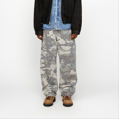 Stüssy Stussy SS24 Drop2 Washed Straight Jeans with Rivets and Embroidery Forest Camo Unisex. 116666 Shop Stüssy Stussy SS24 Drop2 Washed Straight Jeans with Rivets and Embroidery Forest Camo Unisex. 116666