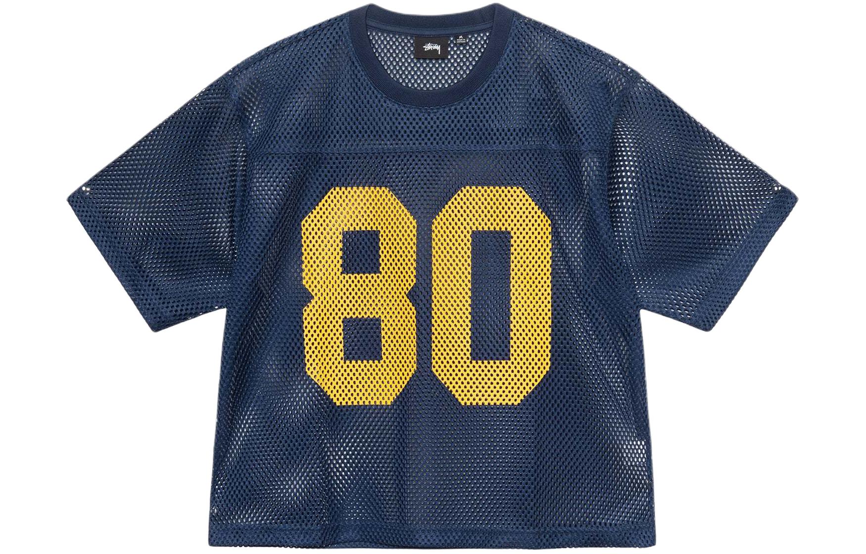 Lookbook Stüssy SS24 第二波球衣80復古網眼寬鬆版型T恤 男女適穿。 1140340