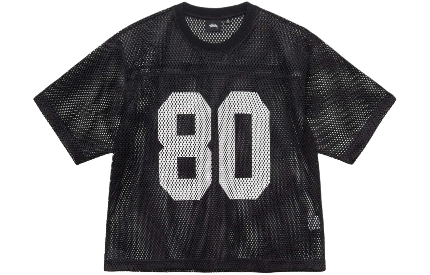 Cheap Stüssy SS24 第二波球衣80復古網眼寬鬆版型T恤 男女適穿。 1140340