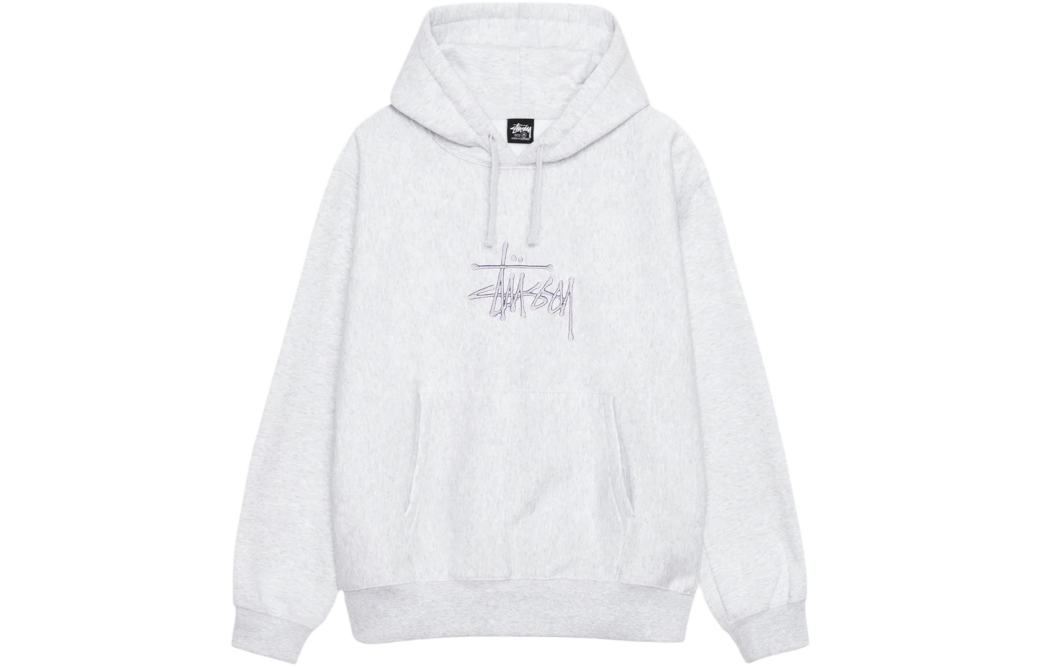 Stüssy Stussy SS24 Embroidered Logo Fleece Hoodie Unisex Retro Style Dopamine Colors. 118473 圖 8