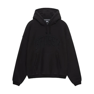 Stüssy Stussy SS24 Embroidered Relaxed Hoodie Vintage Retro Graphic Sweatshirt. 118538