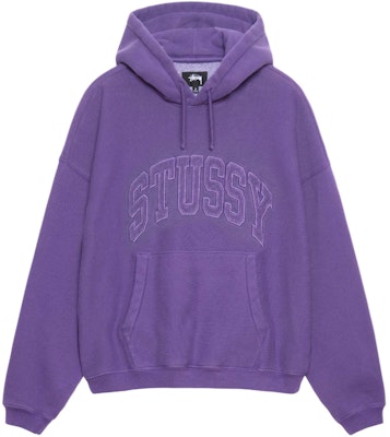 Stüssy SS24 刺绣宽松连帽衫 复古图案卫衣. 118538 Order Stüssy SS24 刺绣宽松连帽衫 复古图案卫衣. 118538