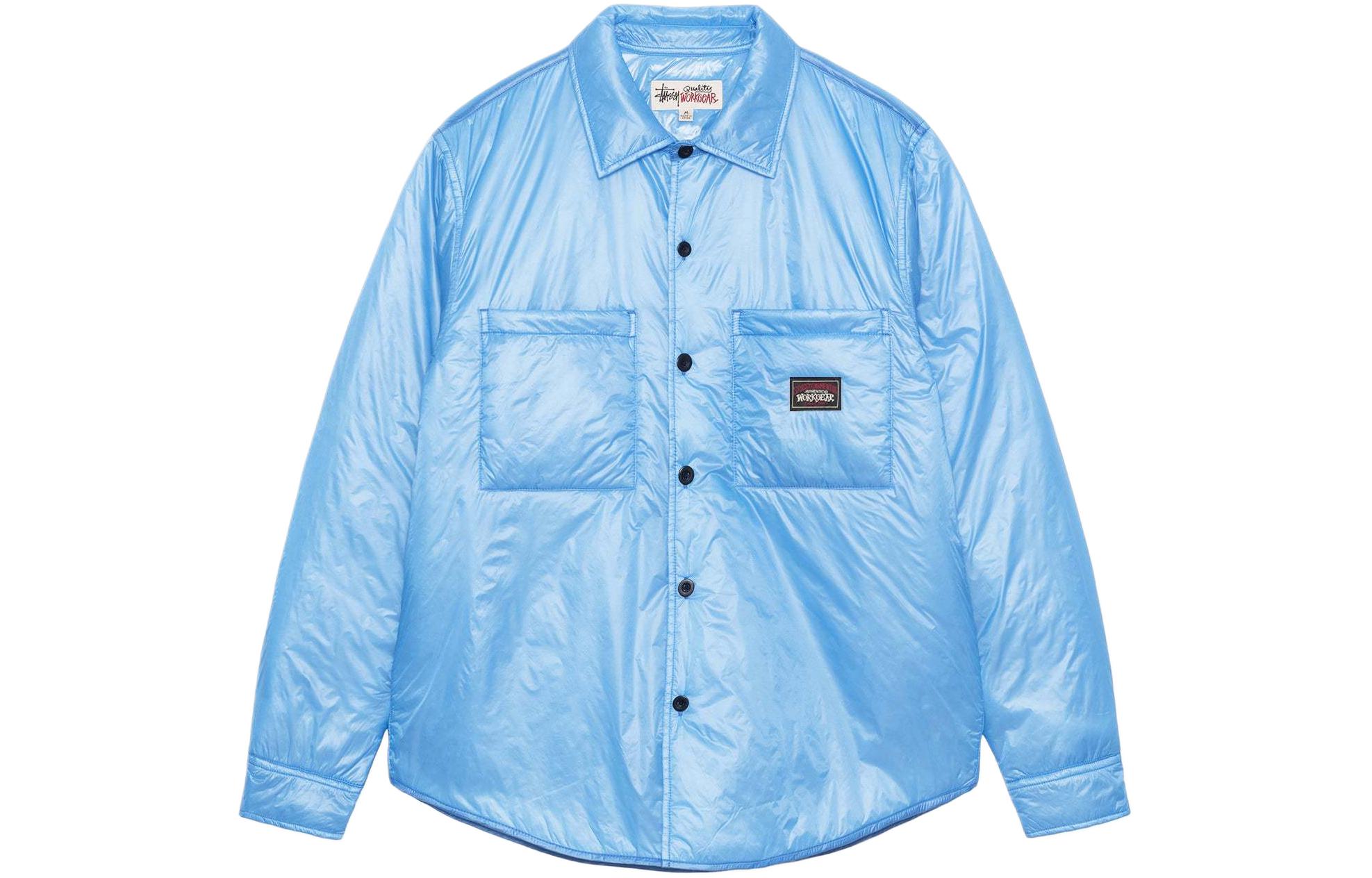 Stüssy Stussy SS24 Fatigue Nylon Overshirt Button-Up Vintage Jacket for Men. 1110315 圖 6