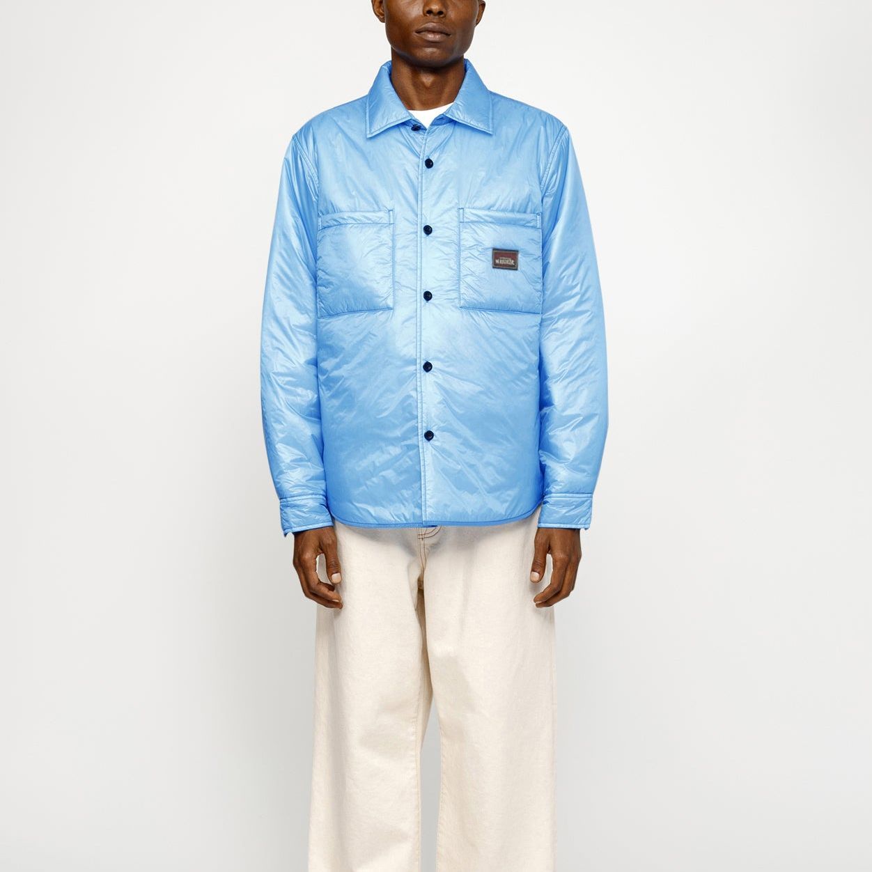 Stüssy Stussy SS24 Fatigue Nylon Overshirt Button-Up Vintage Jacket for Men. 1110315 圖 8