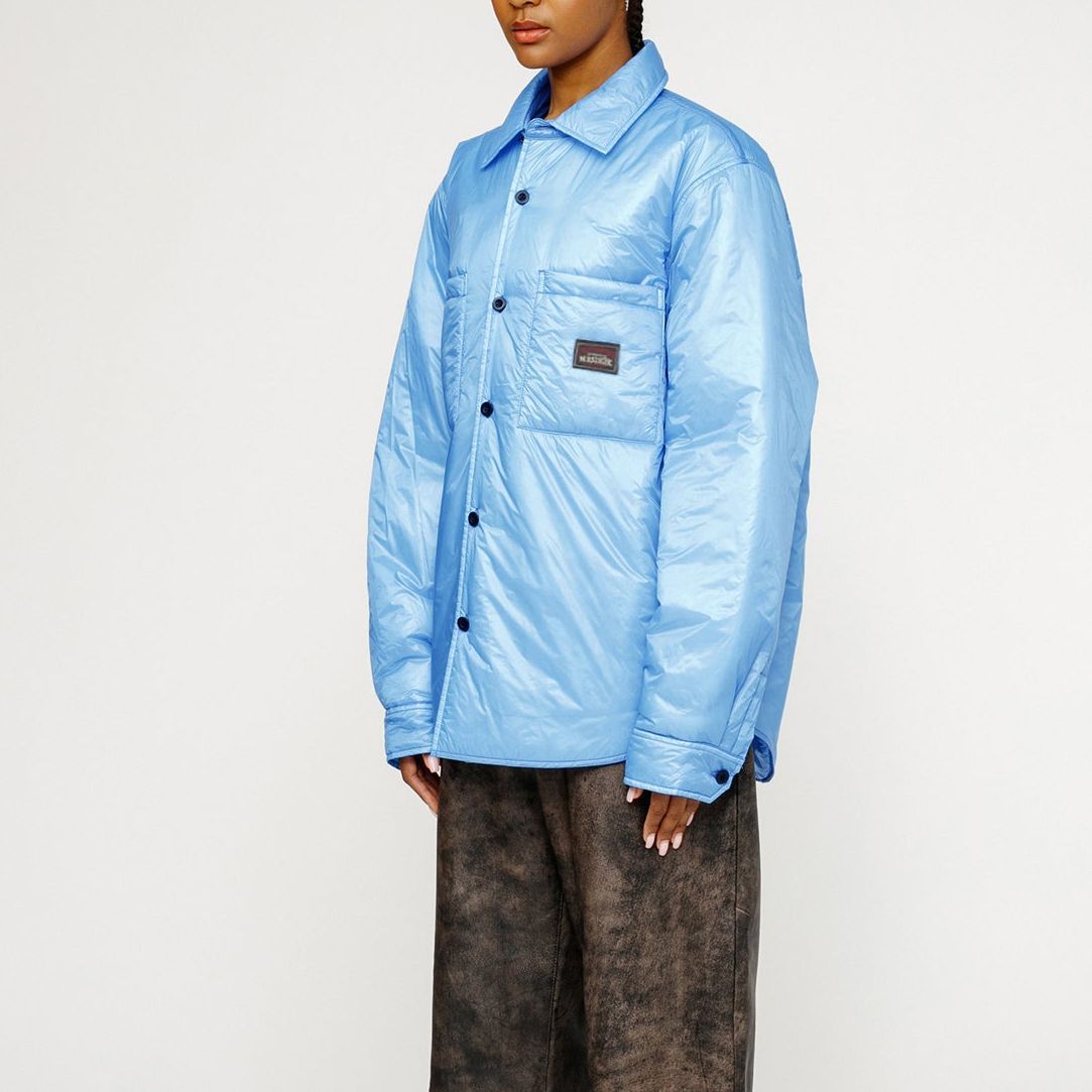 Stüssy Stussy SS24 Fatigue Nylon Overshirt Button-Up Vintage Jacket for Men. 1110315 圖 10