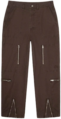 Stüssy SS24 航空褲 NYCO 色素染復古寬鬆直筒休閒褲 男女適穿 116655 7