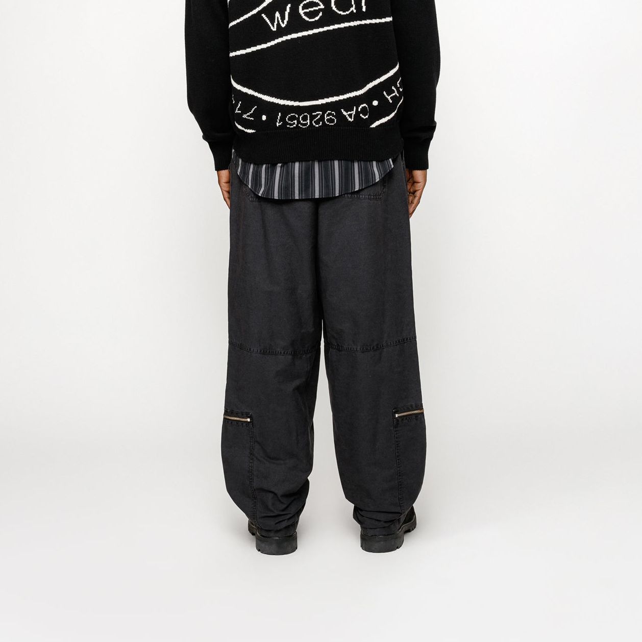 Purchase Stüssy SS24 航空褲 NYCO 色素染復古寬鬆直筒休閒褲 男女適穿 116655