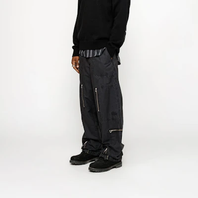 Stüssy SS24 航空褲 NYCO 色素染復古寬鬆直筒休閒褲 男女適穿 116655 Details for Stüssy SS24 航空褲 NYCO 色素染復古寬鬆直筒休閒褲 男女適穿 116655