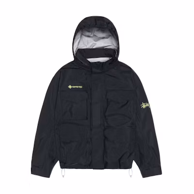 Stüssy Stussy SS24 GORE-TEX M65 Jacket Retro Loose Fit Embroidered Logo Unisex Coat. 315504