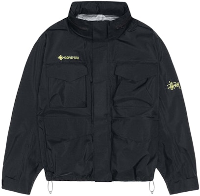 Stüssy Stussy SS24 GORE-TEX M65 刺繡標誌復古寬鬆版型男女同款外套。 315504 3