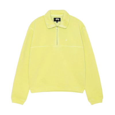 Stüssy Stussy SS24 Half Zip Mock Neck Sweatshirt Vintage Unisex Embroidered Pullover. 118539