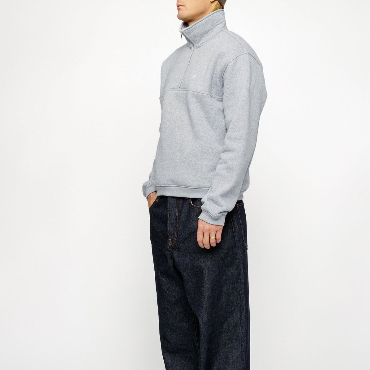 Stüssy Stussy SS24 Half Zip Mock Neck Sweatshirt Vintage Unisex Embroidered Pullover. 118539 圖 16