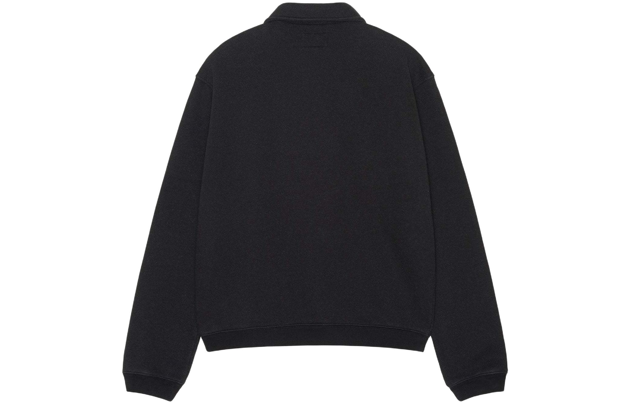 Stüssy Stussy SS24 Half Zip Mock Neck Sweatshirt Vintage Unisex Embroidered Pullover. 118539 圖 8