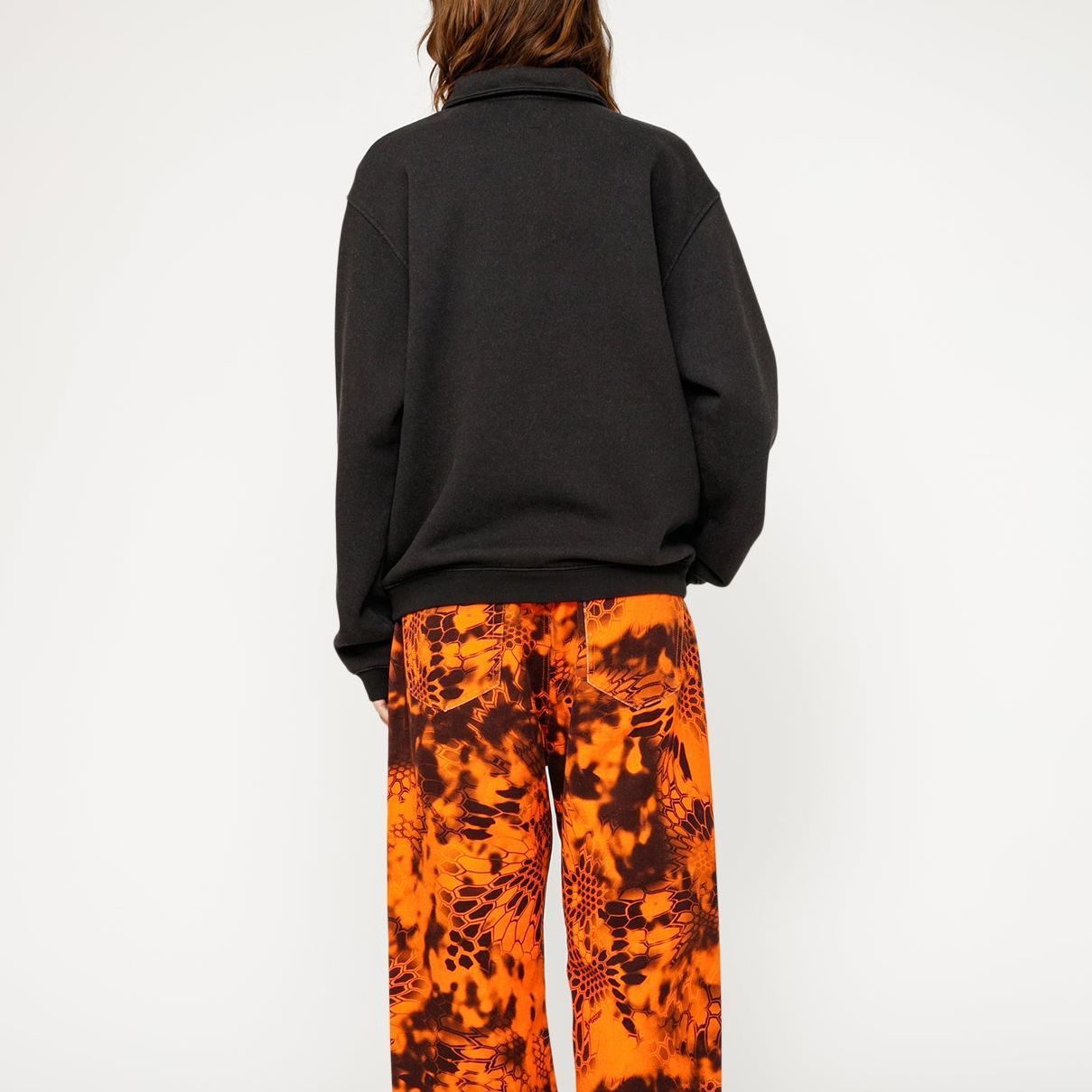 Stüssy Stussy SS24 Half Zip Mock Neck Sweatshirt Vintage Unisex Embroidered Pullover. 118539 圖 10