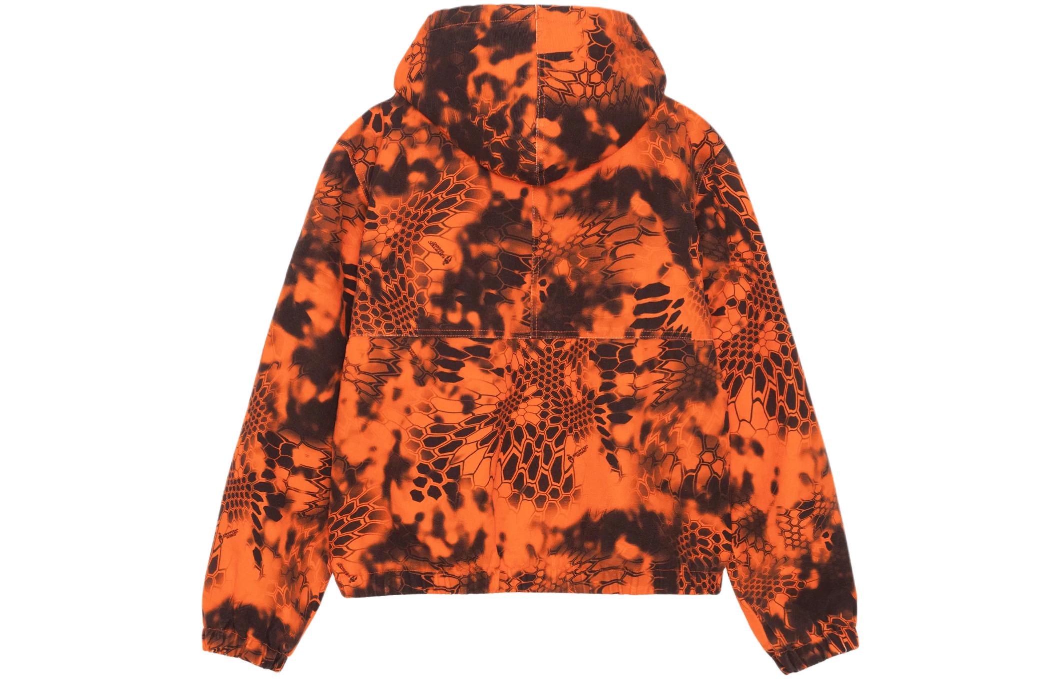 Stüssy Stussy SS24 Kryptek Camo Hooded Work Jacket Quilted Liner Unisex Retro Style. 115760 圖 3