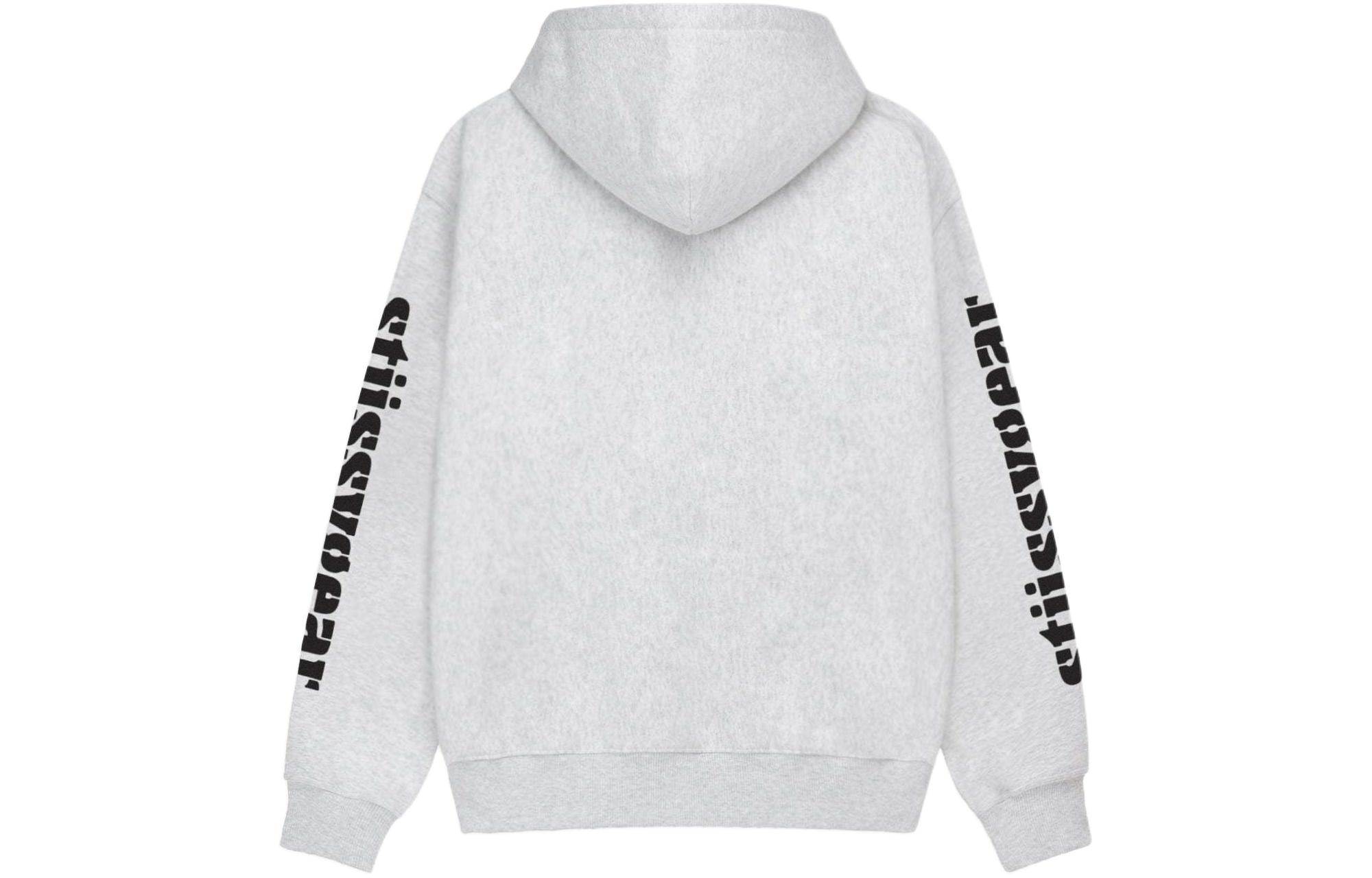 Stüssy Stussy SS24 Letter Print Zip-Up Hoodie Unisex Retro American Style Fleece. 1975048 圖 7