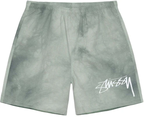 Stüssy SS24 Celana Pendek Nylon Wave Dye Logo Santai Gaya Vintage Unisex. 112316 Sizing Stüssy SS24 Celana Pendek Nylon Wave Dye Logo Santai Gaya Vintage Unisex. 112316
